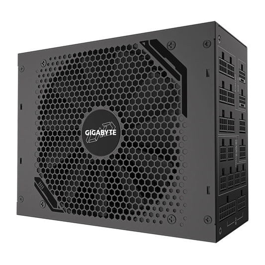 Gigabyte GP-UD1600PM PG5 AI TOP Power Supply, 1600W, ATX12V, 80 PLUS Platinum Fan, Type 140mm Double Ball Bearing fan 100,000 hours, 3 years