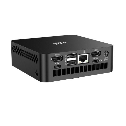 Leader mini-PC NUC SN4PRO-V8, Intel N150, 8GB DDR4 RAM, 128GB NVMe SSD, Wi-Fi AC + BT, VESA, 2x HDMI, USB-C, 5x USB, Win11 Professional, 1Yr warranty
