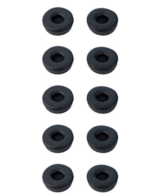 Jabra Engage Ear Cushions, Black, 5 Pairs, for Stereo Headsets (14101-60), Black leatherette ear cushions for the Jabra Engage 65 or Jabra Engage 75.