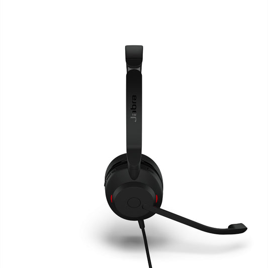 Jabra Evolve2 30 SE Wired USB-C/A UC Mono Headset, Lightweight & Durable, Noise Isolating Ear Cushions, Plug-and-play, 2-Mic, 2Yr Warranty