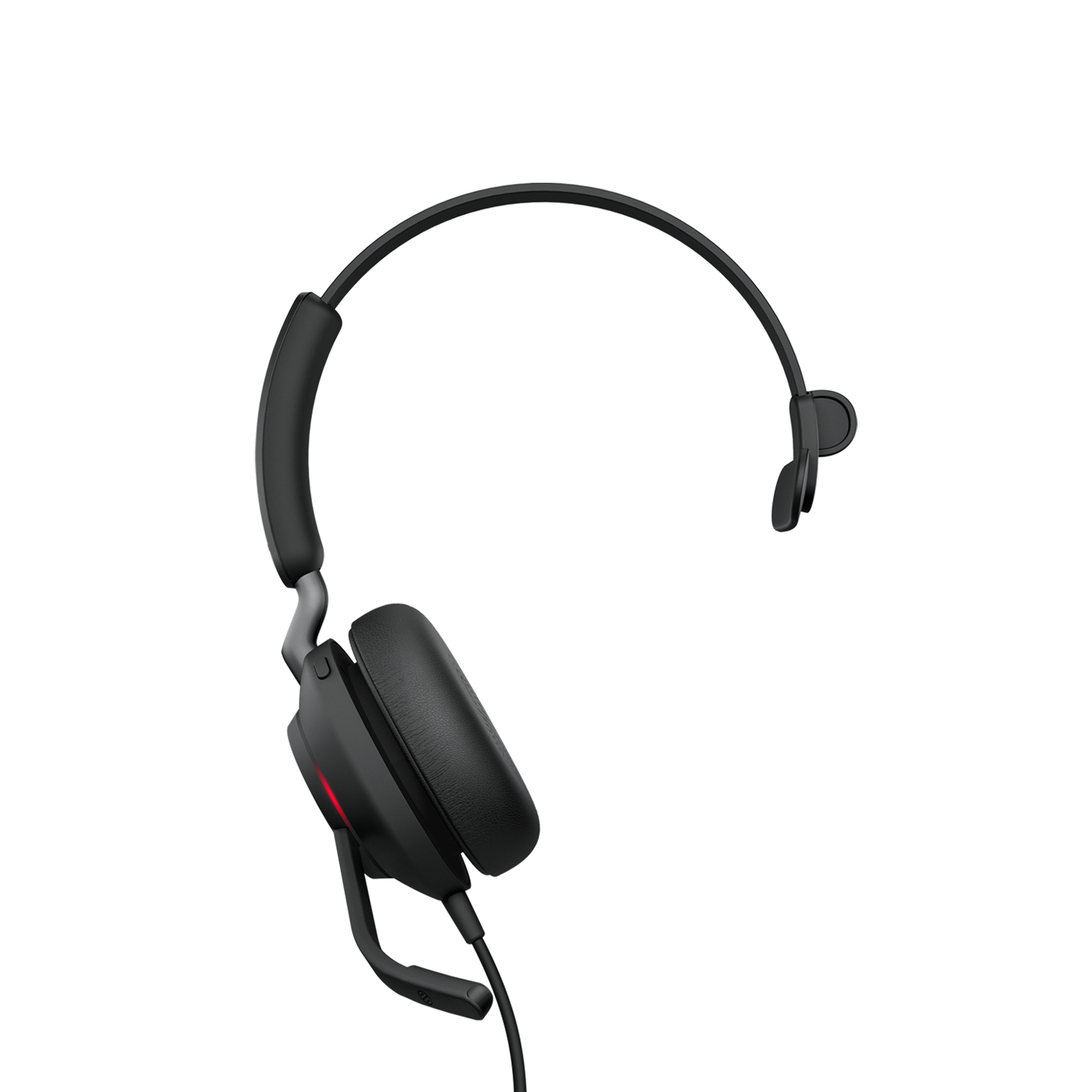 Jabra Evolve2 40 SE Wired USB-C MS Mono Headset, 360° BusyLight, Noise Isolationg Ear Cushions, 2Yr Warranty, Plug-and-play