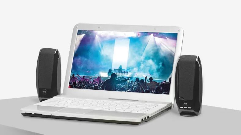 Logitech S150 USB STEREO SPEAKERS Crystal-clear stereo sound ~Z120