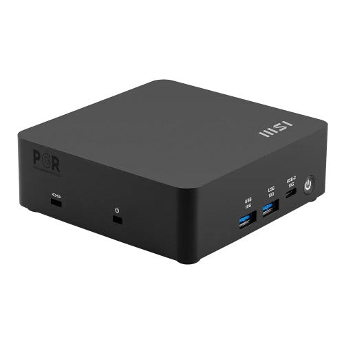 MSI Cubi NUC AI 1UMG-012BAU Mini PC Black Barebone Core Ultra 7 155H, 2x Thunderbolt 4 2x HDMI 2x Intel® I226V (2.5G) Wi-Fi 6E AX211 3Y