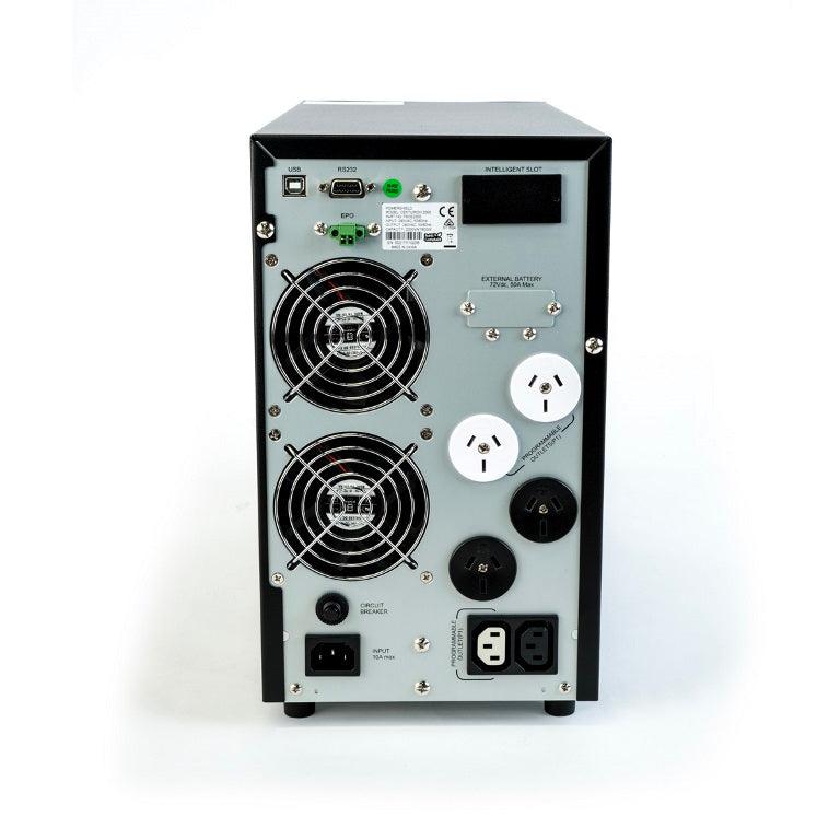 PowerShield Centurion Tower 2000VA / 1800W True Online Double Conversion UPS — 10A