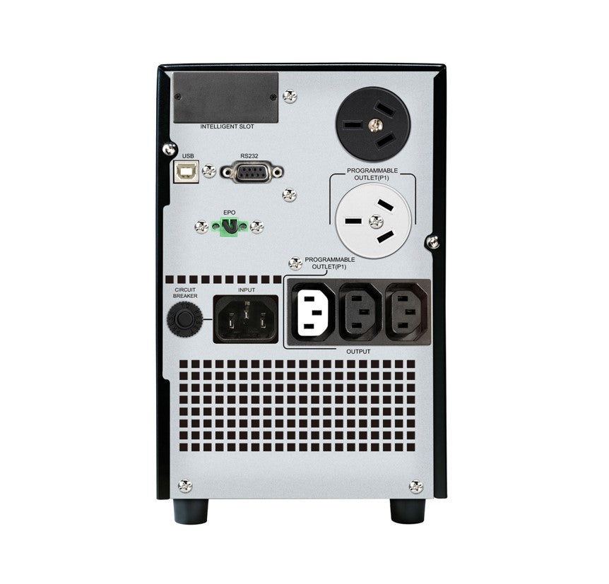 PowerShield Commander 2000VA/1800W - 10Amp, Line Interactive Pure Sine Wave Tower UPS with AVR, 2 AUS sockets, 10A, C13 x 3, 2-year warranty