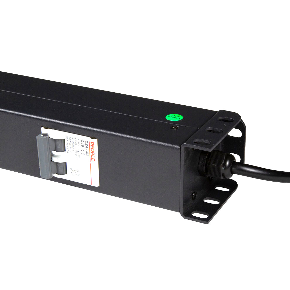 PowerShield Vertical PDU with IEC C14 Input, 10 x C13 outlets, provides reliable power distribution for vertical installations