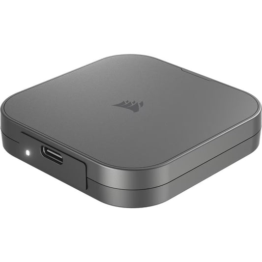 Corsair EX400U 2TB USB4 External SSD: USB4 40Gb, 4000MB/s read, 3600MB/s write, 0°C–70°C, 1,500G shock, Gunmetal, 0.092kg, USB-C, Win/Mac/iOS/Linux
