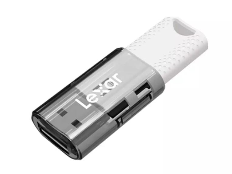 Lexar S60 128GB JumpDrive® USB 2.0 Flash Drive provides stylish, high-capacity