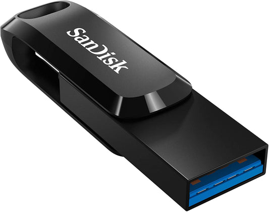 SanDisk Ultra Dual Go 512GB USB-C & USB-A Flash Drive — 150MB/s