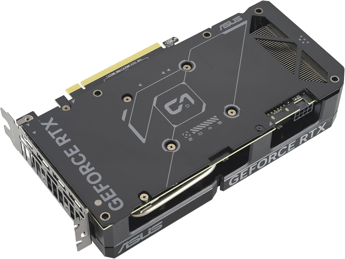 ASUS nVidia GeForce DUAL-RTX4060TI-8G-EVO RTX 4060 Ti EVO OC Edition 8GB GDDR6 is designed for broad compatibility with Axial-tech fan design