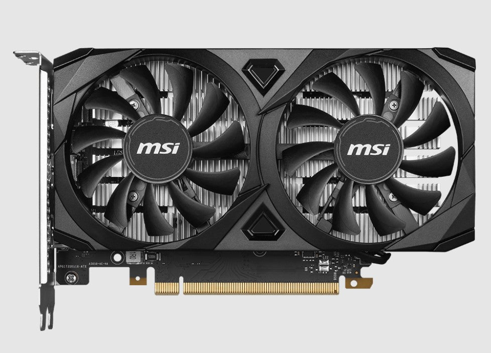 MSI nVidia Geforce RTX 3050 VENTUS 2X 6G OC Video Card, Boost: 1492 MHz, CUDA 2304 Units, 6GB GDDR6, HDMIâ„¢ x 2