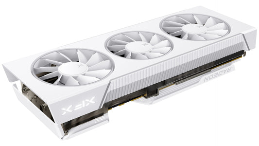 XFX Mercury AMD Radeon RX 9070XT OC White Magnetic Air Edition with RGB 16GB GDDR6 HDMI 3xDP, AMD RDNAΓ’βΒ’ 4 (RX-97TMARGW9)