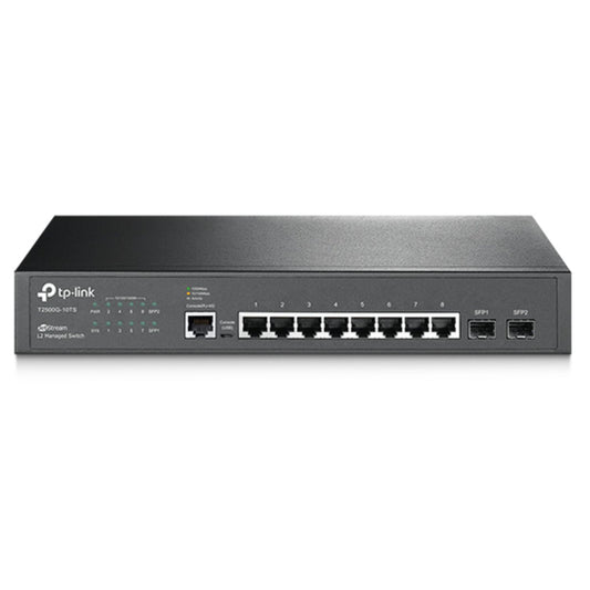TP-Link TL-SG3210 JetStream 8-Port Gigabit L2 Managed Switch with 2 SFP Slots O image 1