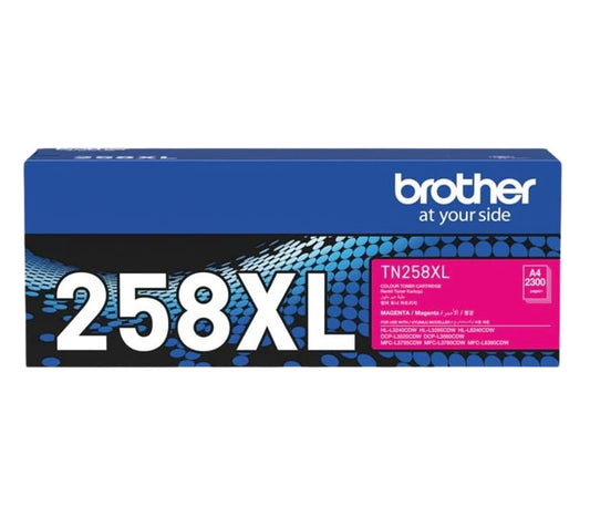 Brother TN-258XLM **NEW** MAGENTA HIGH YIELD TONER CARTRIDGE TO SUIT MFC-L8390CD image 1