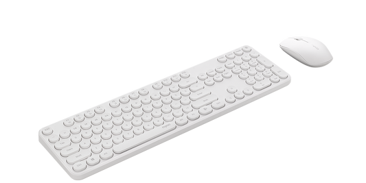 RAPOO X260S Wireless Optical Mouse & Keyboard Black - 2.4G Connection, 10M Range image 1