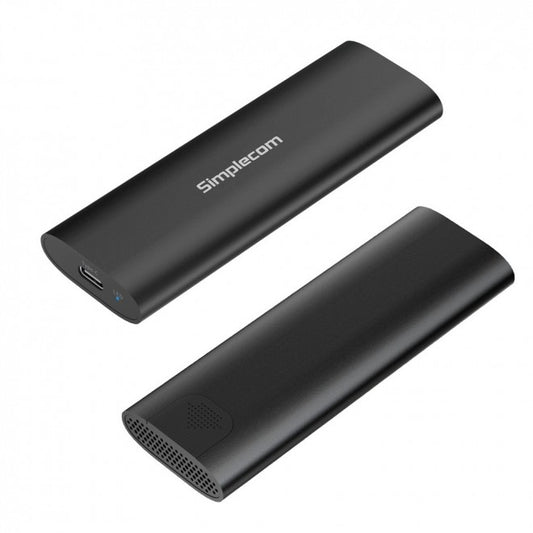 Simplecom SE516 NVMe / SATA Dual Protocol M.2 SSD Tool-Free USB-C Enclosure USB image 1