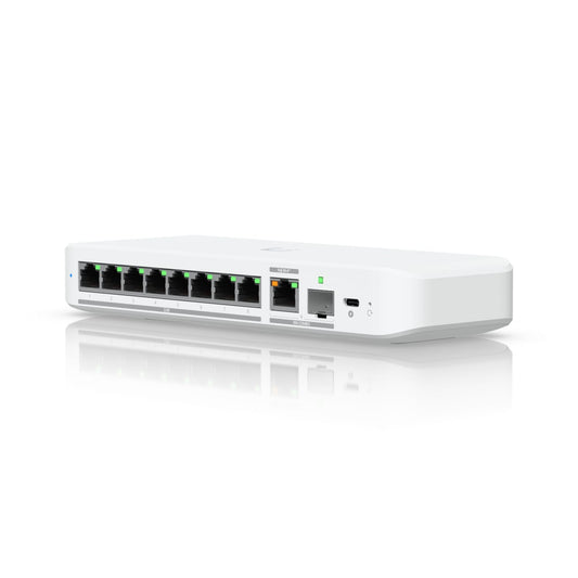 Ubiquiti Flex 2.5G, Flexible, 8-port 2.5 GbE Switch,10 GbE RJ45/SFP+ Combination image 1