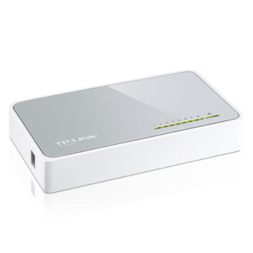TP-Link TL-SF1008D 8-port 10/100M Desktop Switch, 8 10/100M RJ45 ports, Plastic image 1