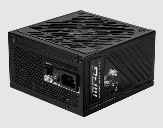 MSI MPG A1000GS PCIE5 1000W ATX Power Supply Unit, 80 PLUS Gold, Fully modular f image 1
