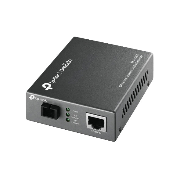TP-Link MC112CS Media Converter SC WDM Monomodo Simplex 10/100Mbps RJ45 to 100M image 0