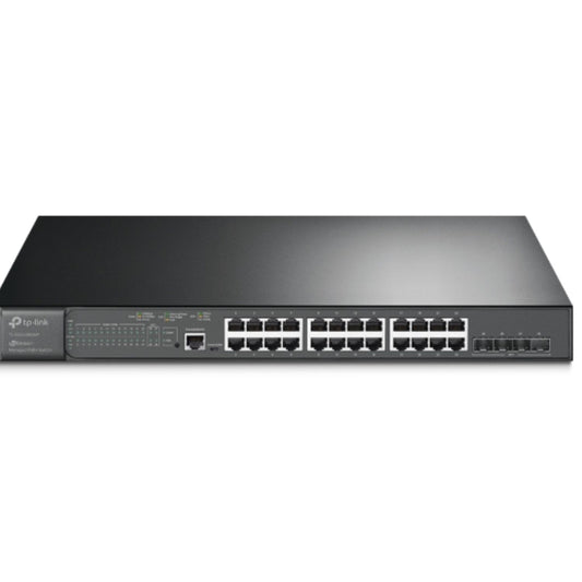 TP-Link TL-SG3428XMP JetStream 24-Port Gigabit and 4-Port 10GE SFP+ L2+ Managed image 1