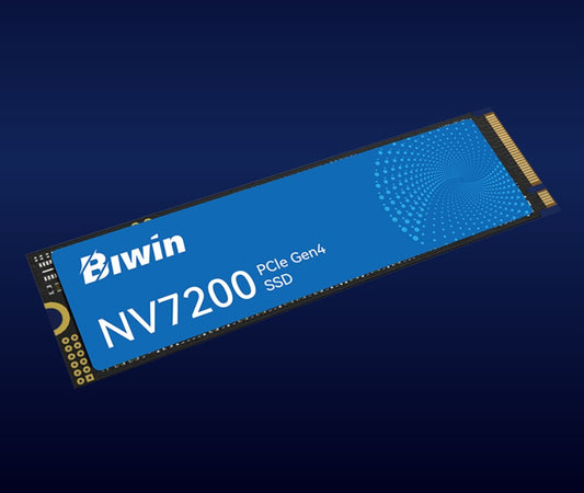 BIWIN NV7200-500G -PCIe4.0 M.2 2280 βup to up to 6300MB/s & 3100MB/s Case pac image 1