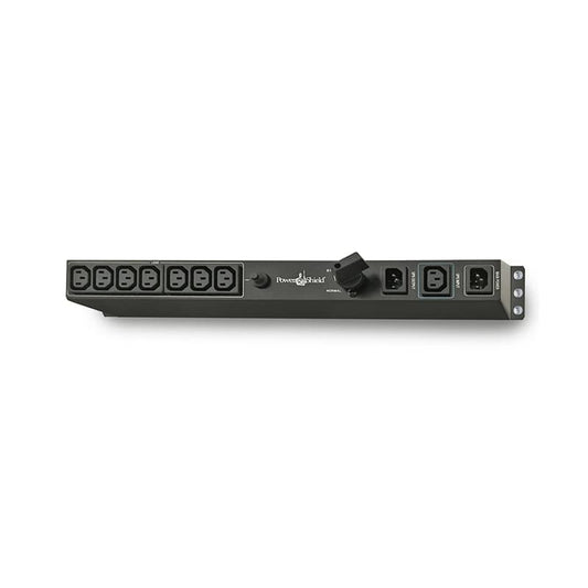 Powershield Rack Mount Bypass Switch Plus Hot Swap PDU for 1 & 2kVA, 1U, 10Amp image 1