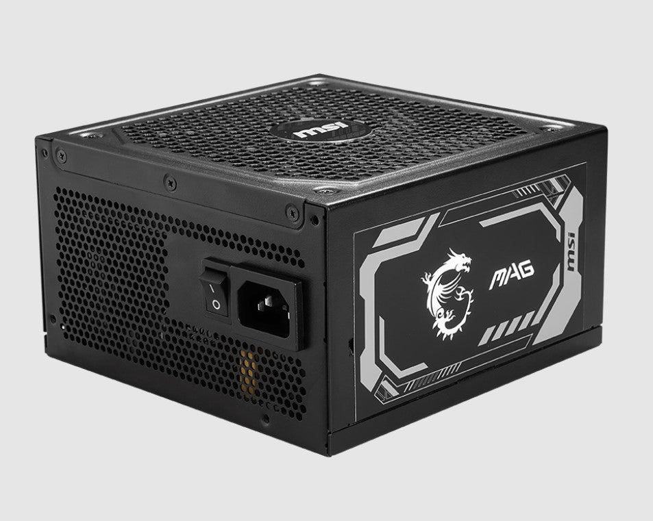 MSI MAG A1000GL PCIE5 ATX Power Supply Unit, 80 PLUS Gold, Fully modular flat ca image 2