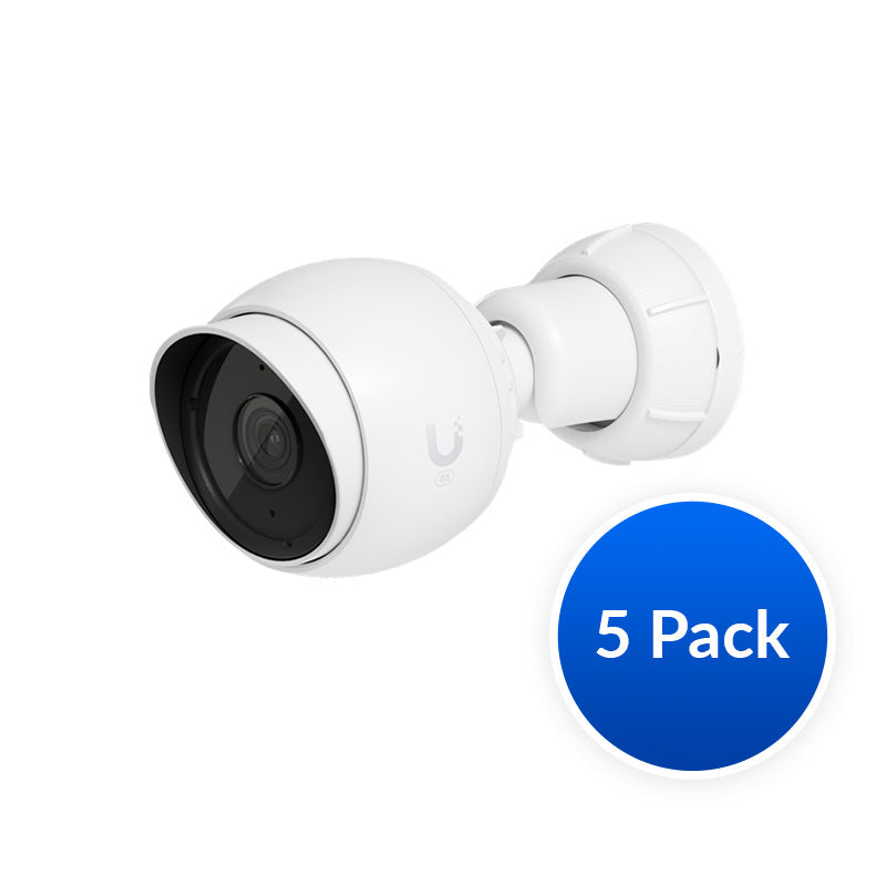 Ubiquiti UniFi Protect Camera G5-Bullet 5-Pack, Next-gen Indoor/Outdoor 2K HD Po image 0