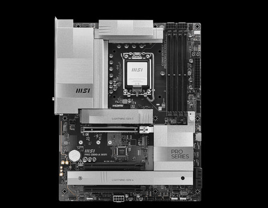 MSI PRO Z890-A WIFI INTEL Z890 Motherboard, 4x DDR5 256GB, 3x PCI-E x 16, 4x M. image 1