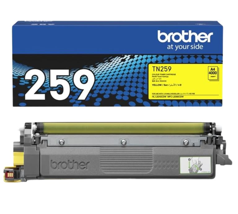 Brother TN-259Y **NEW** YELLOW SUPER HIGH YIELD CARTRIDGE TO SUIT MFC-L8390CDW/H image 2