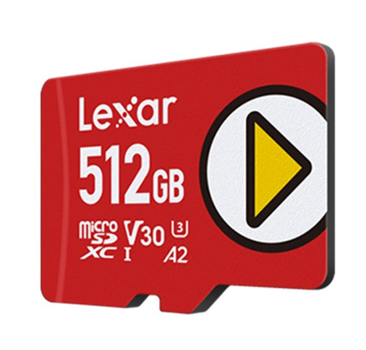 Lexar PLAY microSDXC™ UHS-I card 512GB Class 10, U3, V30, A2, up to 205MB/s re image 1