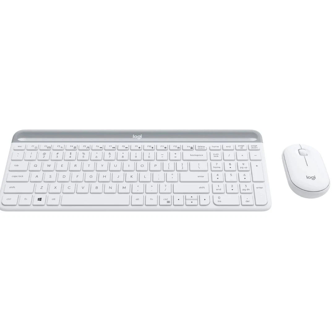 Logitech MK470 Slim Wireless Keyboard & Mouse Combo – Ultra Quiet, Nano Receiver