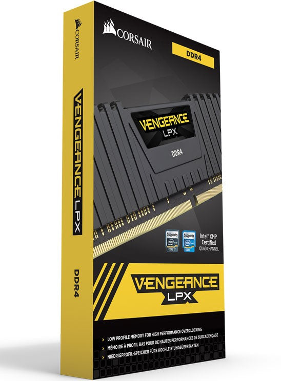 Corsair Vengeance LPX 16GB (2x8GB) DDR4 3200MHz C16 Desktop Gaming Memory Black image 0