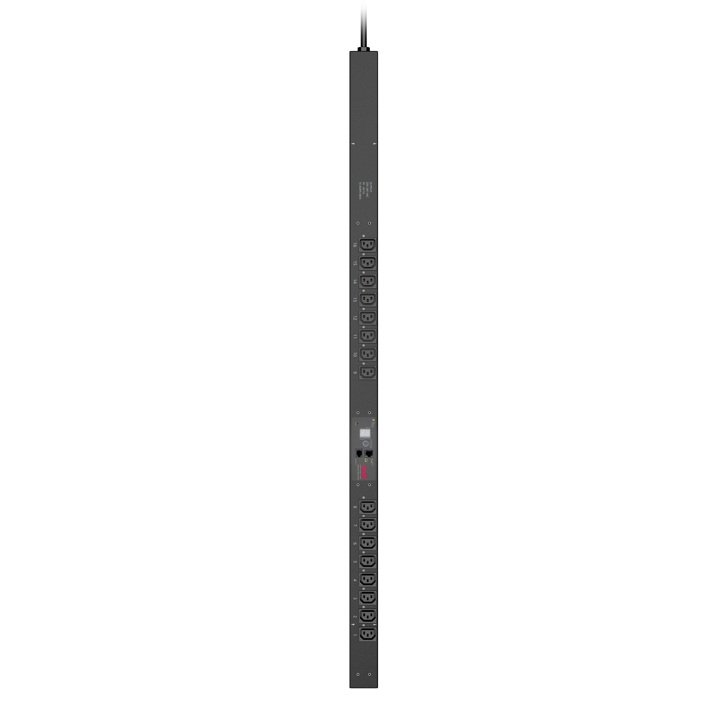 APC Switched Rack PDU, 0U, 230V/10A Input, 16x IEC C13 Outlets image 0