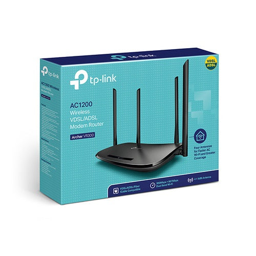 TP-Link Archer VR300 AC1200 1200Mbps Wireless VDSL/ADSL Modem Router 1.2Gbps 867 image 3