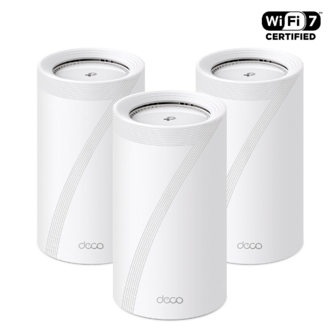 TP-Link Deco BE85(3-pack) BE22000 Tri-Band Whole Home Mesh Wi-Fi 7 System (WIFI7 image 1