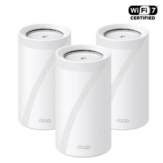 TP-Link Deco BE85(3-pack) BE22000 Tri-Band Whole Home Mesh Wi-Fi 7 System (WIFI7 image 1
