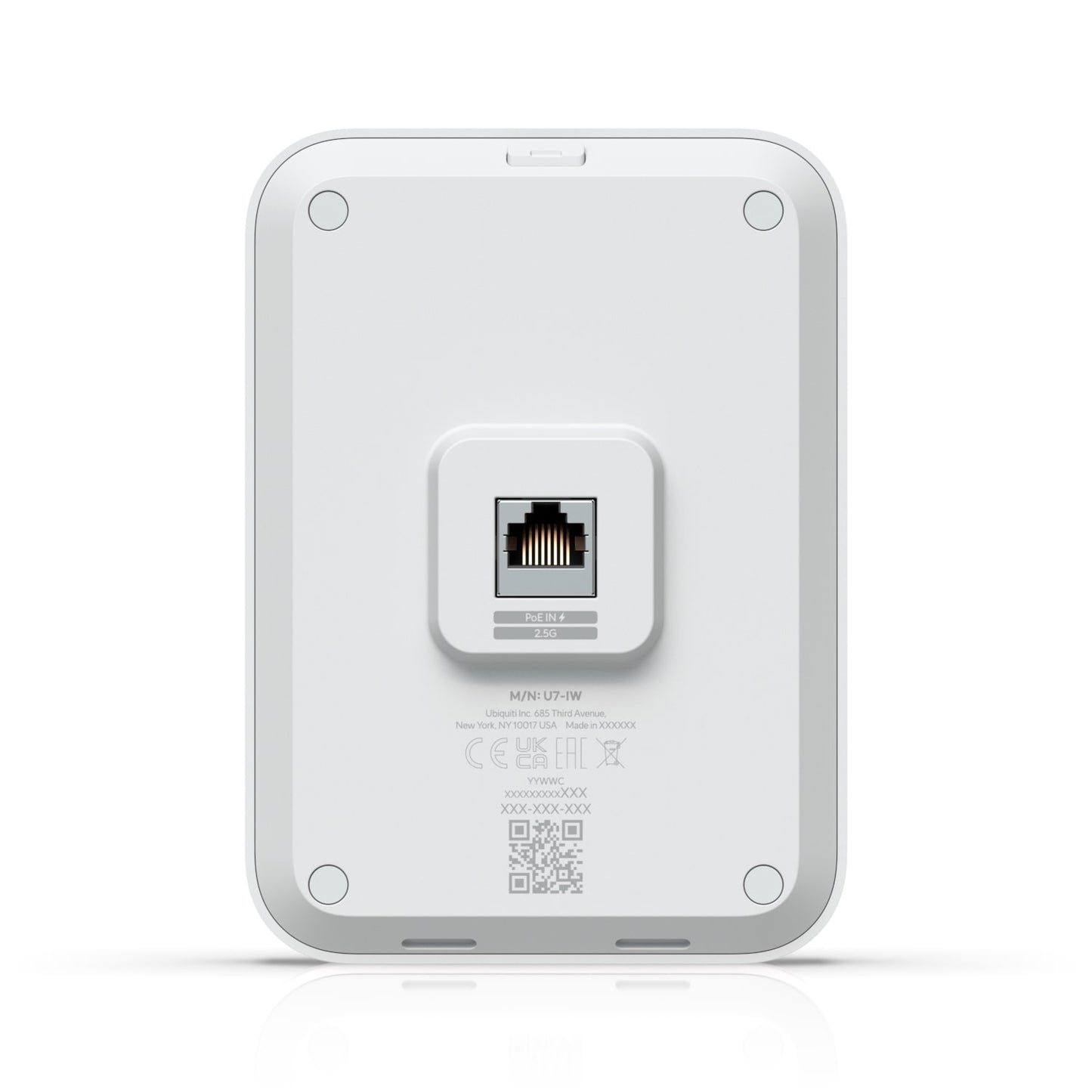 Ubiquiti U7 In-Wall, Wall-mounted WiFi? 7 AP,4 Spatial Streams,Integrated 2.5 Gb image 2
