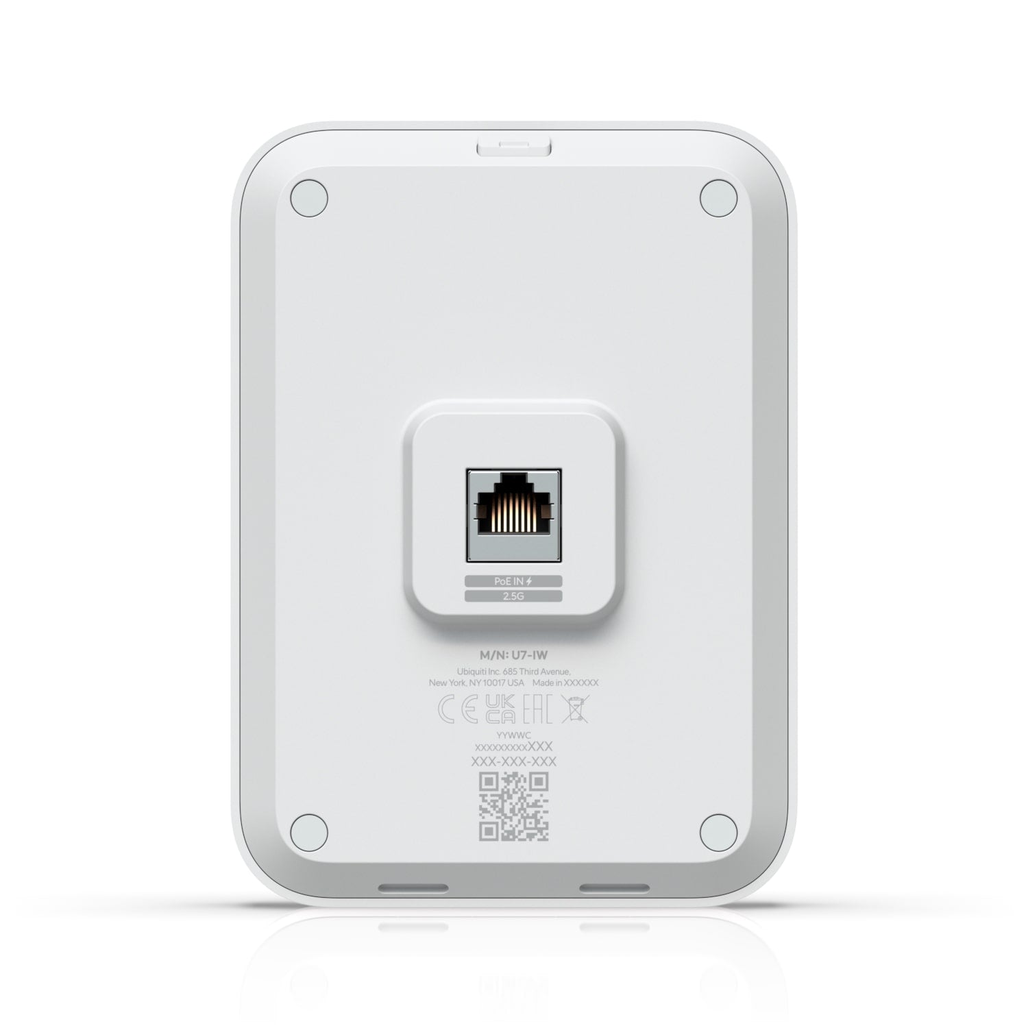 Ubiquiti U7 In-Wall, Wall-mounted WiFi? 7 AP,4 Spatial Streams,Integrated 2.5 Gb image 2