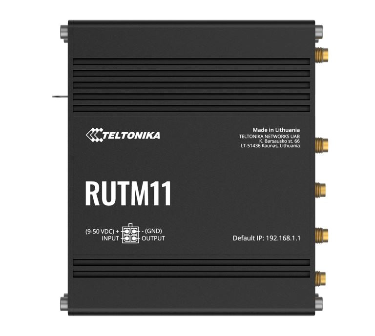 Teltonika RUTM11 Industrial 4G LTE Dual-band Wi-Fi, 4 x Gigabit RJ45 ports, USB, image 0