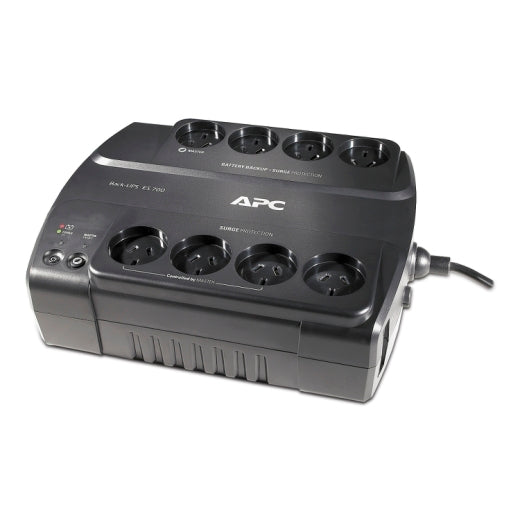 APC Back-UPS 700VA/405W Power-Saving UPS, Desk Top, 230V/10A Input, 8x Aus Outle image 0