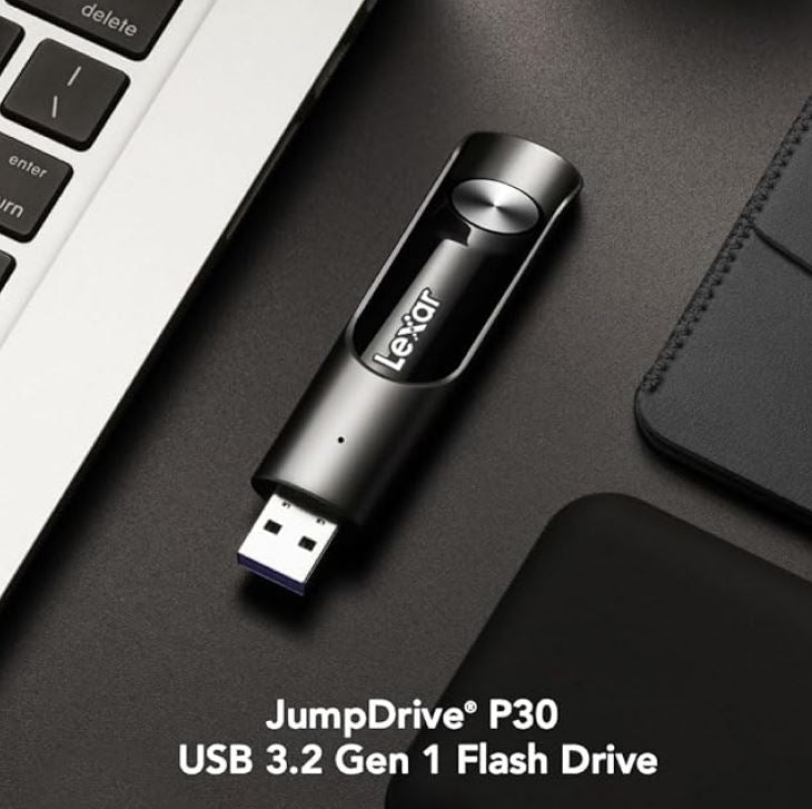 Lexar P30 128GB JumpDrive® USB 3.2 Gen 1 Flash Drive, up to 450MB/s read It is image 1