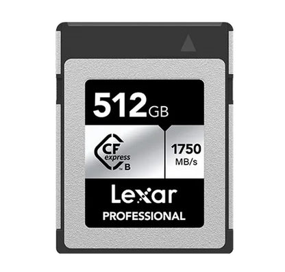 Lexar Professional CFexpress™ Type B card Silver Series 512GB—Up to 1750MB/S image 0