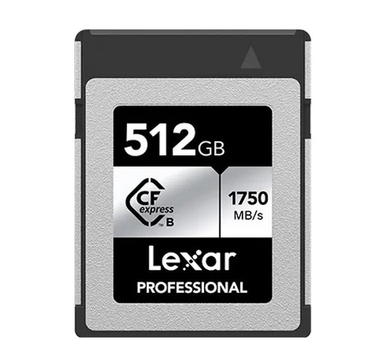 Lexar Professional CFexpress™ Type B card Silver Series 512GB—Up to 1750MB/S image 0