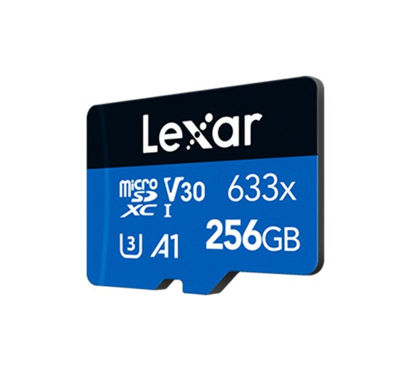 Lexar High-Performance 633x microSDHC/microSDXC UHS-I 256GB – C10, A1, UHS-I ( image 1