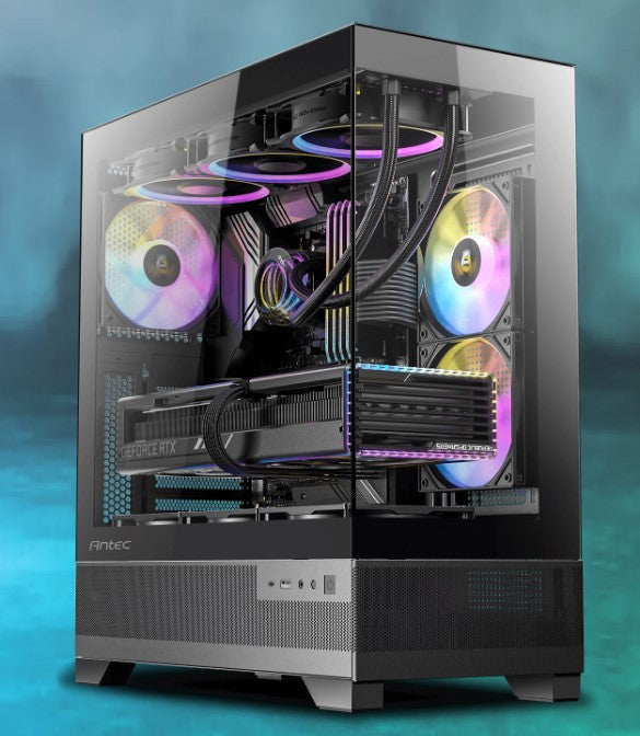 Antec CX700 ARGB Black, ATX, USB 3.0 and Type-C 3.2 Gen 2,  Tool Free Panels, Ve image 0