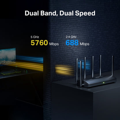 Mercusys MR37BE BE6500 Dual-Band Wi-Fi 7 Router image 3