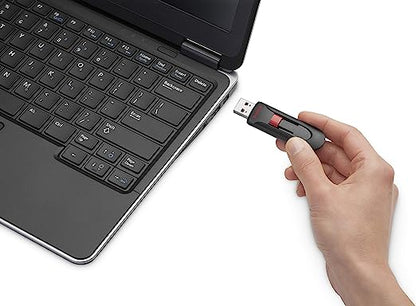 SANDISK CRUZER GLIDE USB 2.0 FLASH DRIVE 64GB SDCZ60-064G-B35 image 3