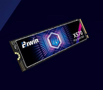 BIWIN BX570NN01TB-RGX Black Opal X570 SSD PCIe Gen5×4, NVMe 2 2280up to 14000MB image 1
